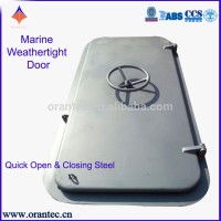 Marine Self Closing Steel Fireproof Watertight Door with Single Handlewheel